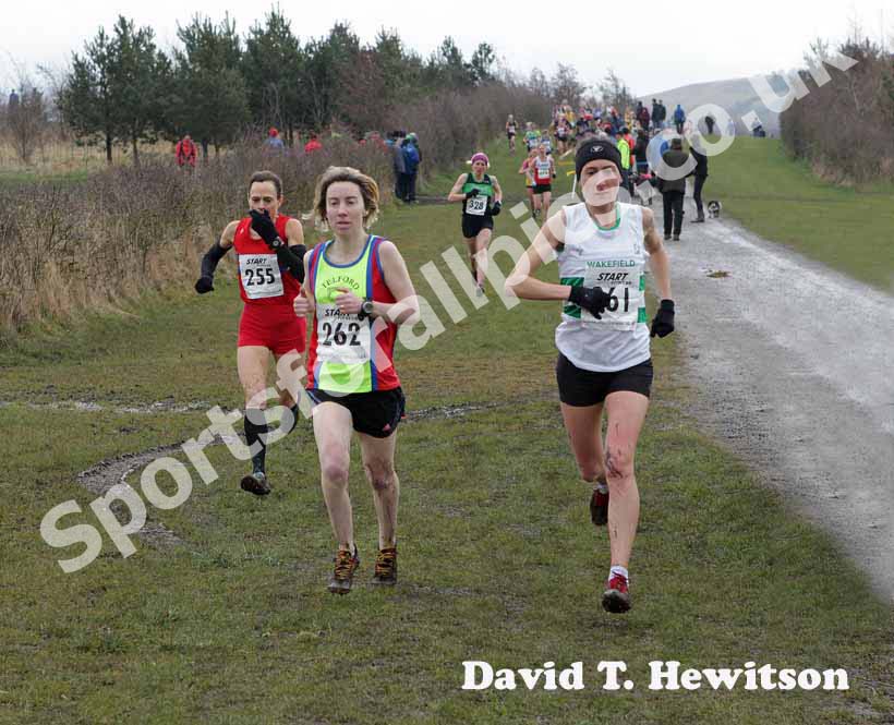 No 262 Claire Martin (Telford) and Julie Briscoe (Wakefield) 35-39 age group, BMAF Cross Country, Herrington, Sunderland.